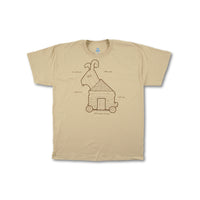 Thumbnail for Trojan Rabbit Tan T-Shirt