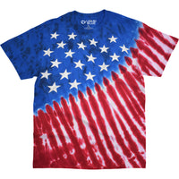 Thumbnail for Stars And Stripes Tie-Dye T-Shirt
