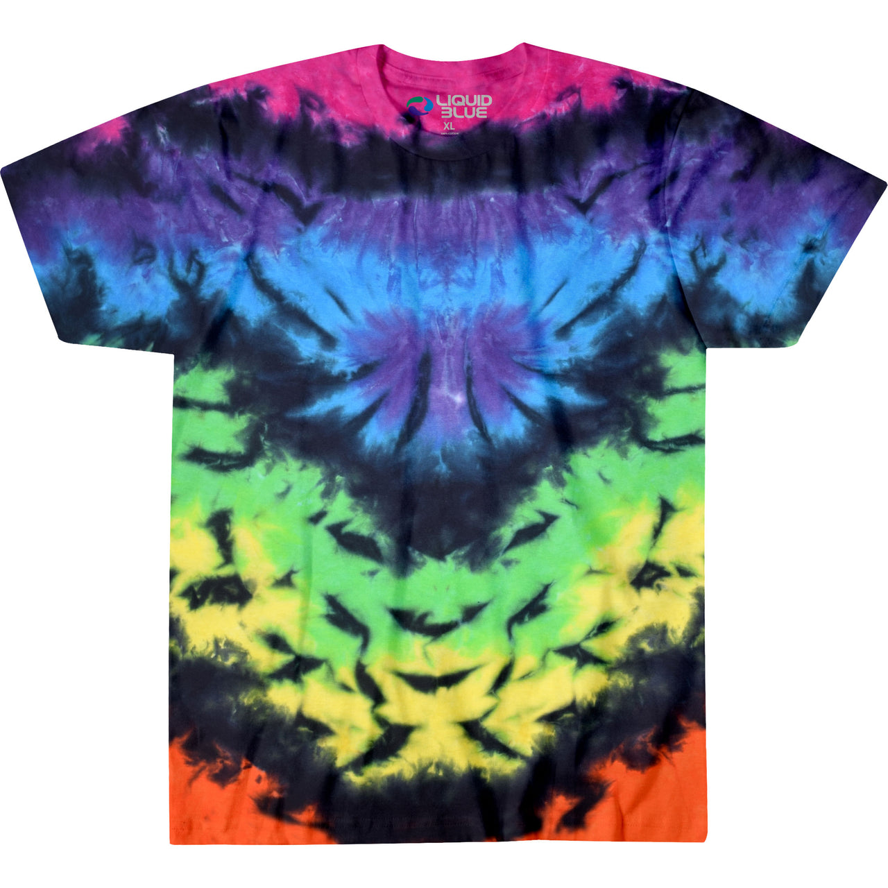 Butterfly Krinkle Unprinted Tie-Dye T-Shirt