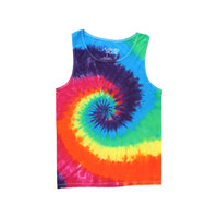 Thumbnail for Rainbow Spiral Unprinted Tie-Dye Tank Top T-Shirt