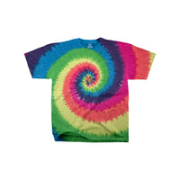 Thumbnail for Rainbow Spiral Unprinted Tie-Dye T-Shirt