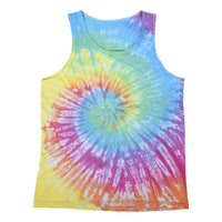 Thumbnail for Pastel Spiral Unprinted Tie-Dye Tank Top T-Shirt
