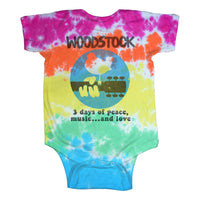 Thumbnail for Woodstock Banded Tie-Dye Onesie