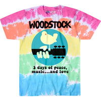 Thumbnail for Woodstock Banded Tie-Dye T-Shirt