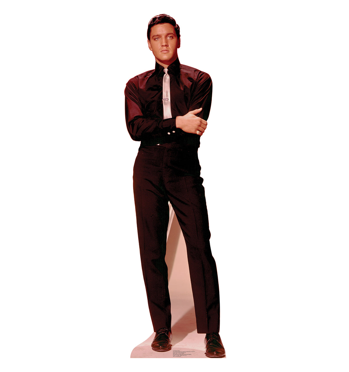 Life-size Elvis Presley Suit Cardboard Cutout