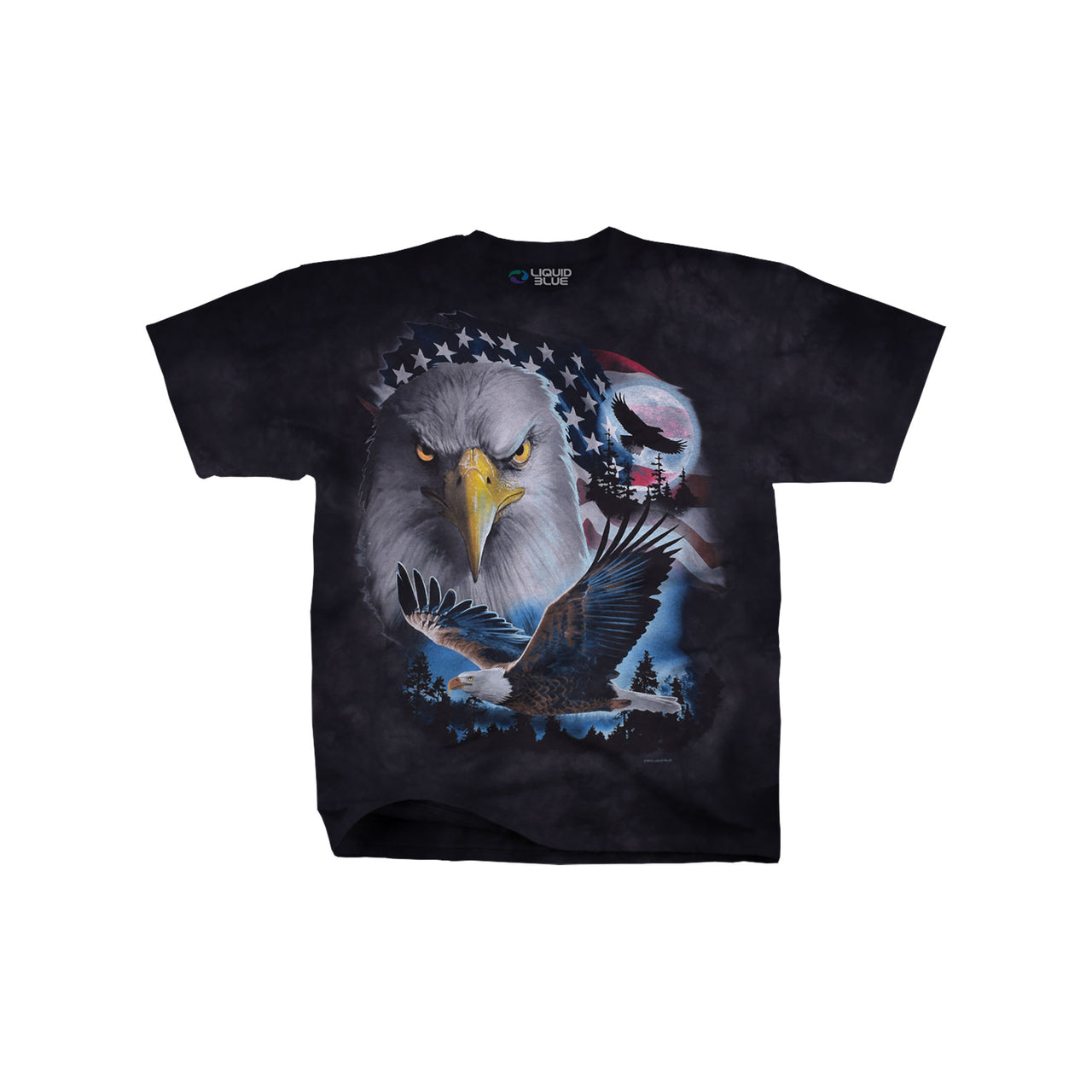 Patriotic Pose Tie-Dye T-Shirt