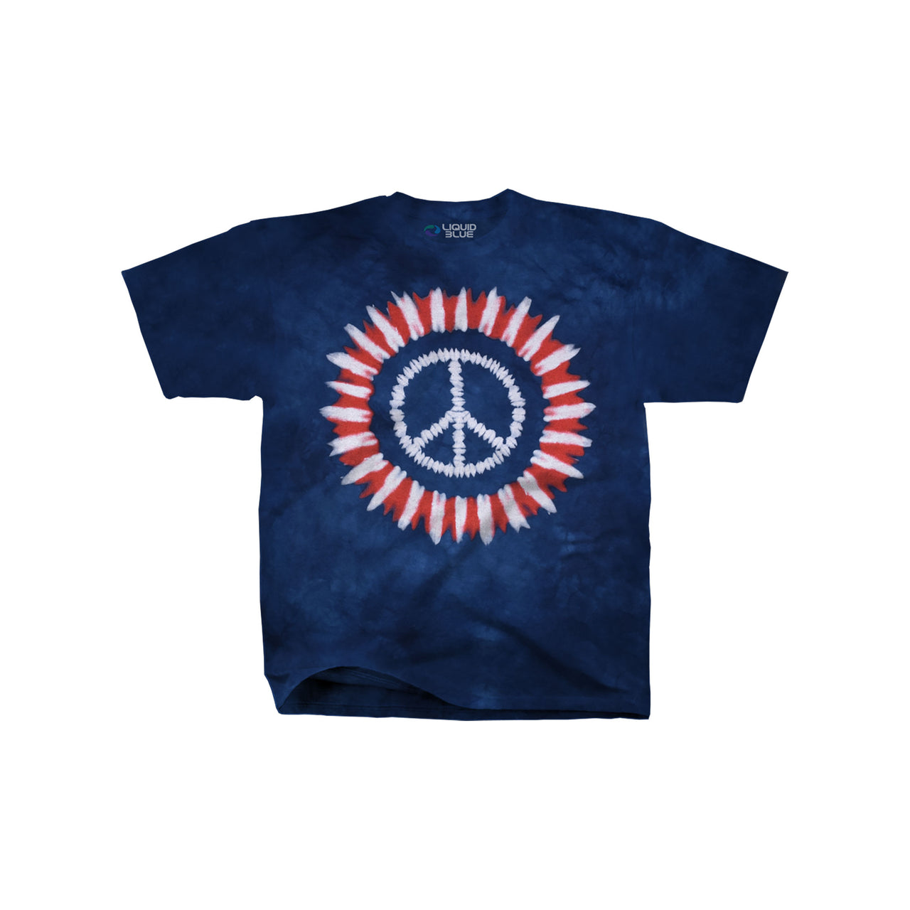 Peace Concentric Tie-Dye T-Shirt