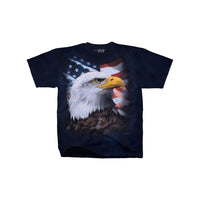 Thumbnail for American Bald Eagle Tie-Dye T-Shirt