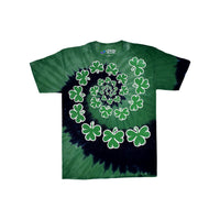 Thumbnail for Shamrock Spiral Tie-Dye T-Shirt