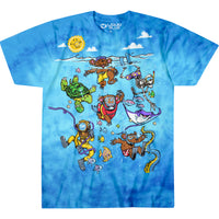 Thumbnail for Sea Swimming Tie-Dye T-Shirt