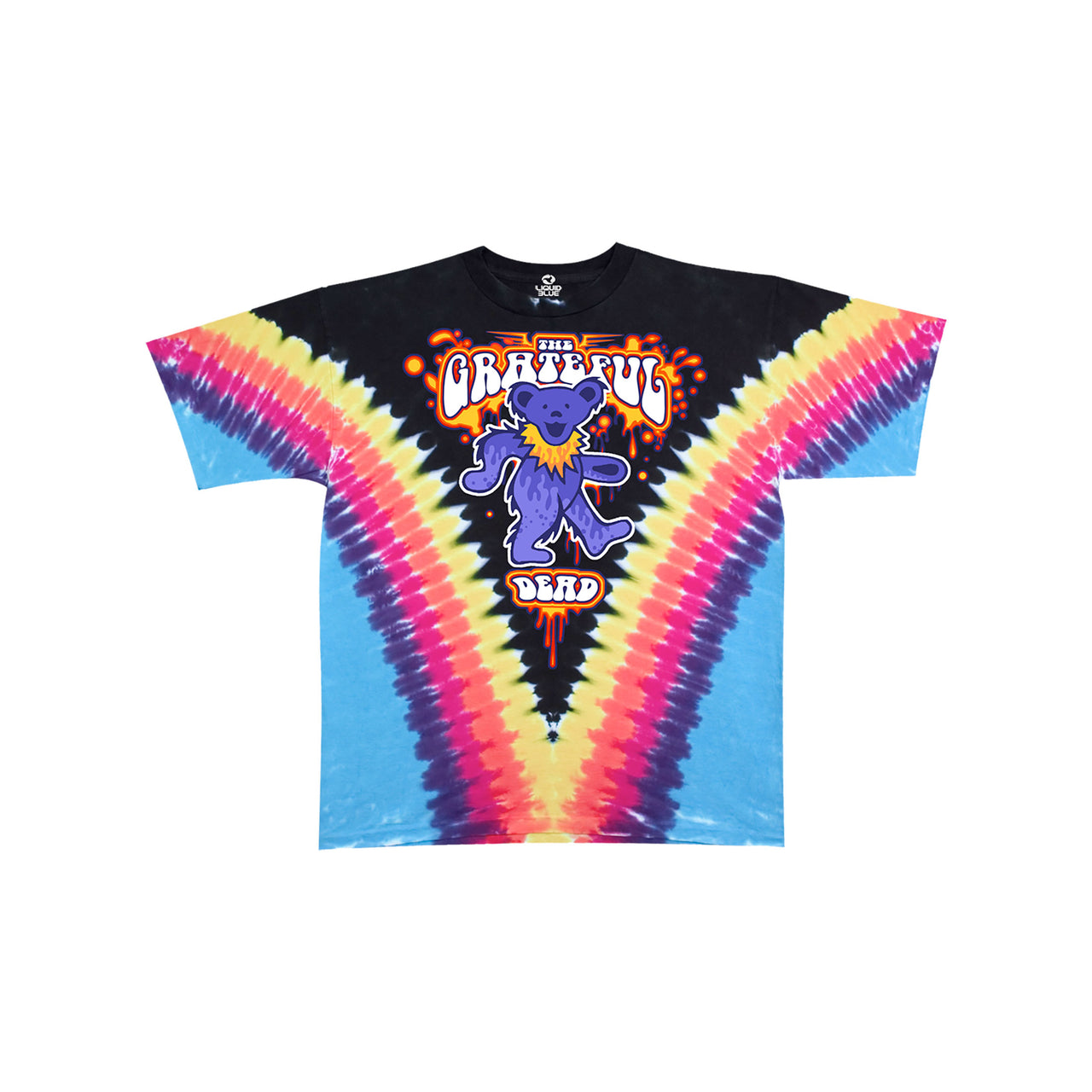 Liquid Bear V Tie-Dye T-Shirt