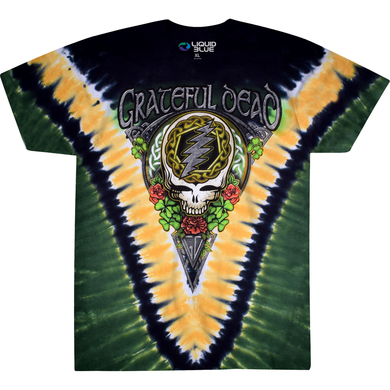 GD Shamrock V Tie-Dye T-Shirt
