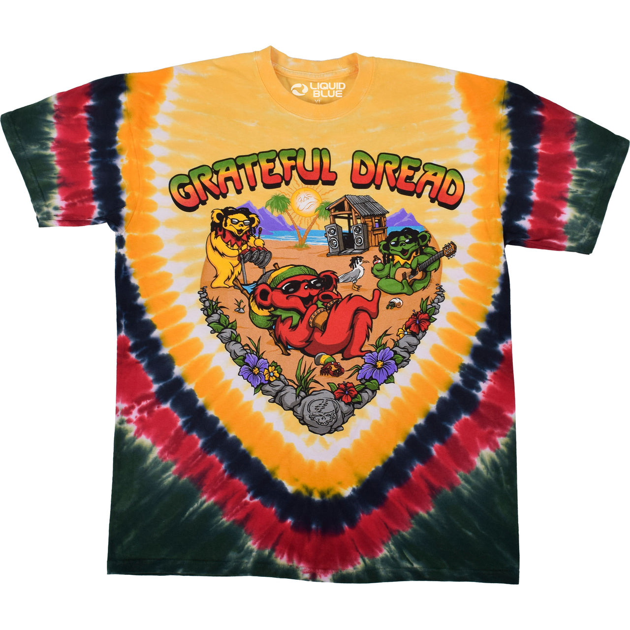 Positive Vibrations Tie-Dye T-Shirt