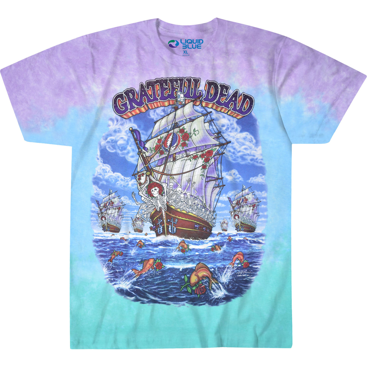 Ship Of Fools Tie-Dye T-Shirt