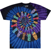 Thumbnail for Tiki Spiral Tie-Dye T-Shirt