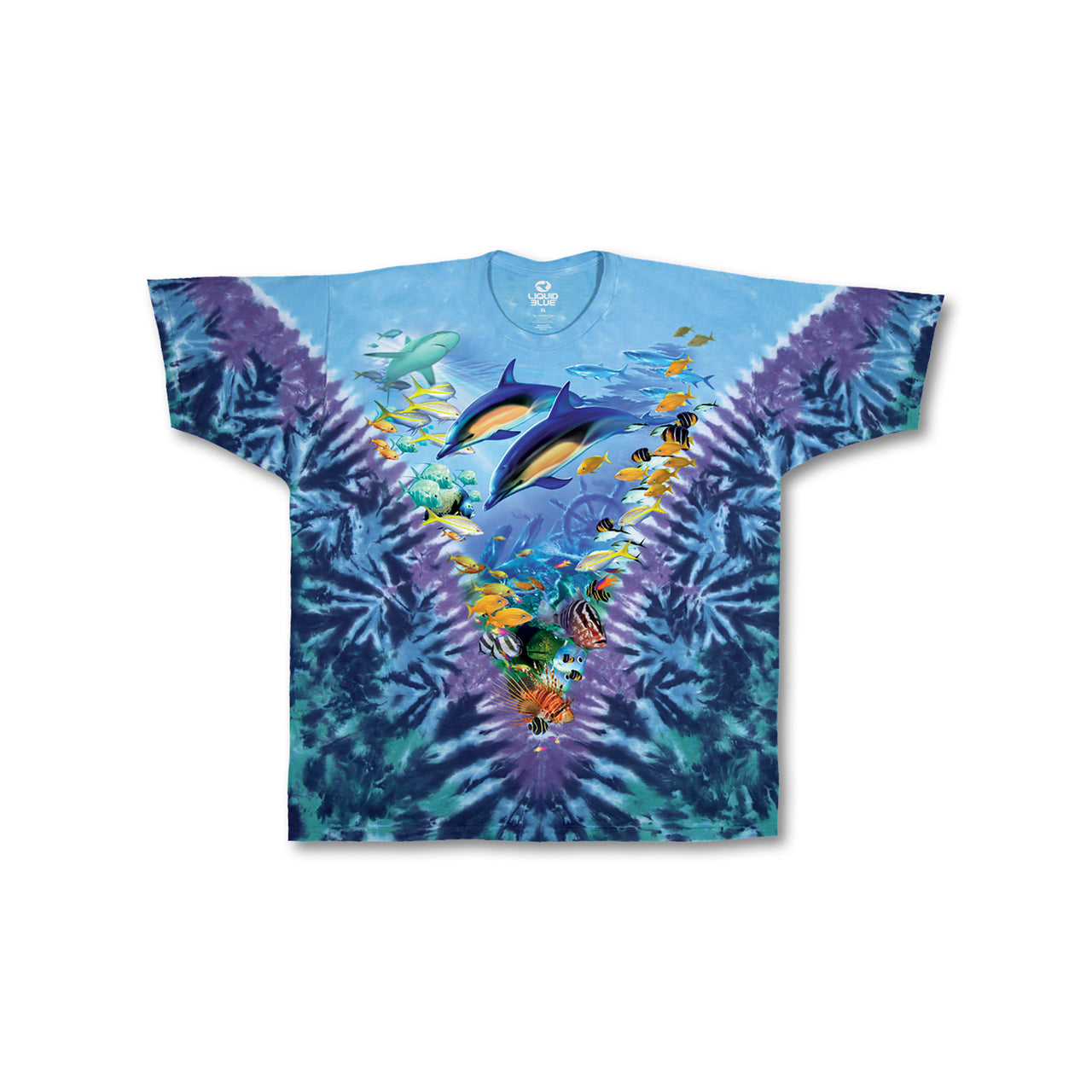 Caribbean Treasure Tie-Dye T-Shirt