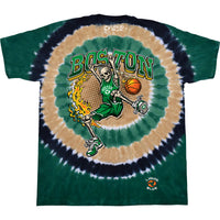 Thumbnail for Boston Dunker Basketball Skeleton Tie-Dye T-Shirt