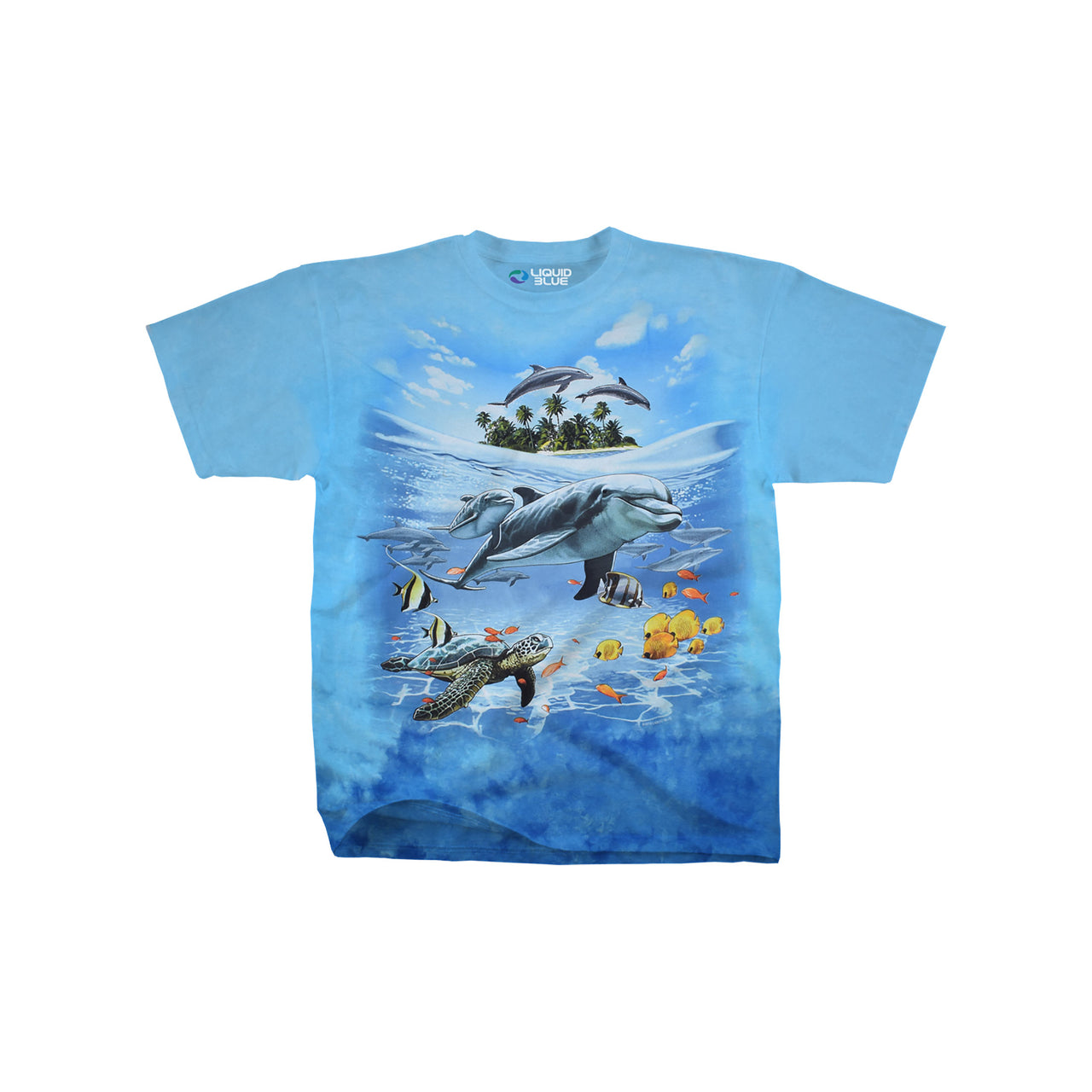 Dolphin Domain Tie-Dye T-Shirt