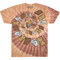 Thumbnail for Smores Spiral Tie-Dye T-Shirt