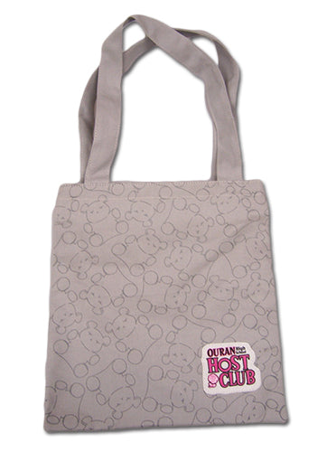 OURAN HIGH SCHOOL HOST CLUB BEAR PATTERN TOTE BAG