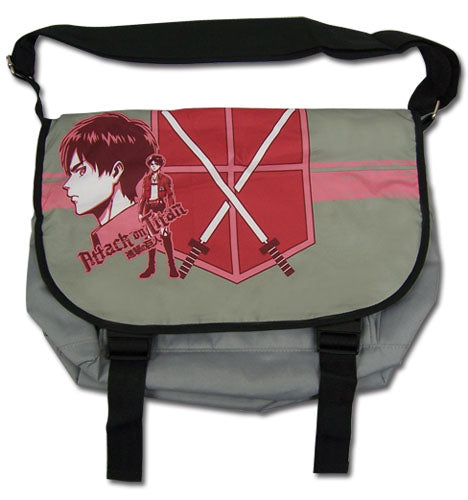 ATTACK ON TITAN - EREN RED MESSENGER BAG 699858 116232
