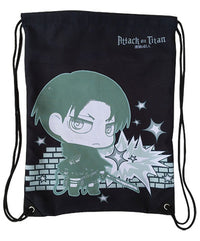 Thumbnail for ATTACK ON TITAN - LEVI DRAWSTRING BAG