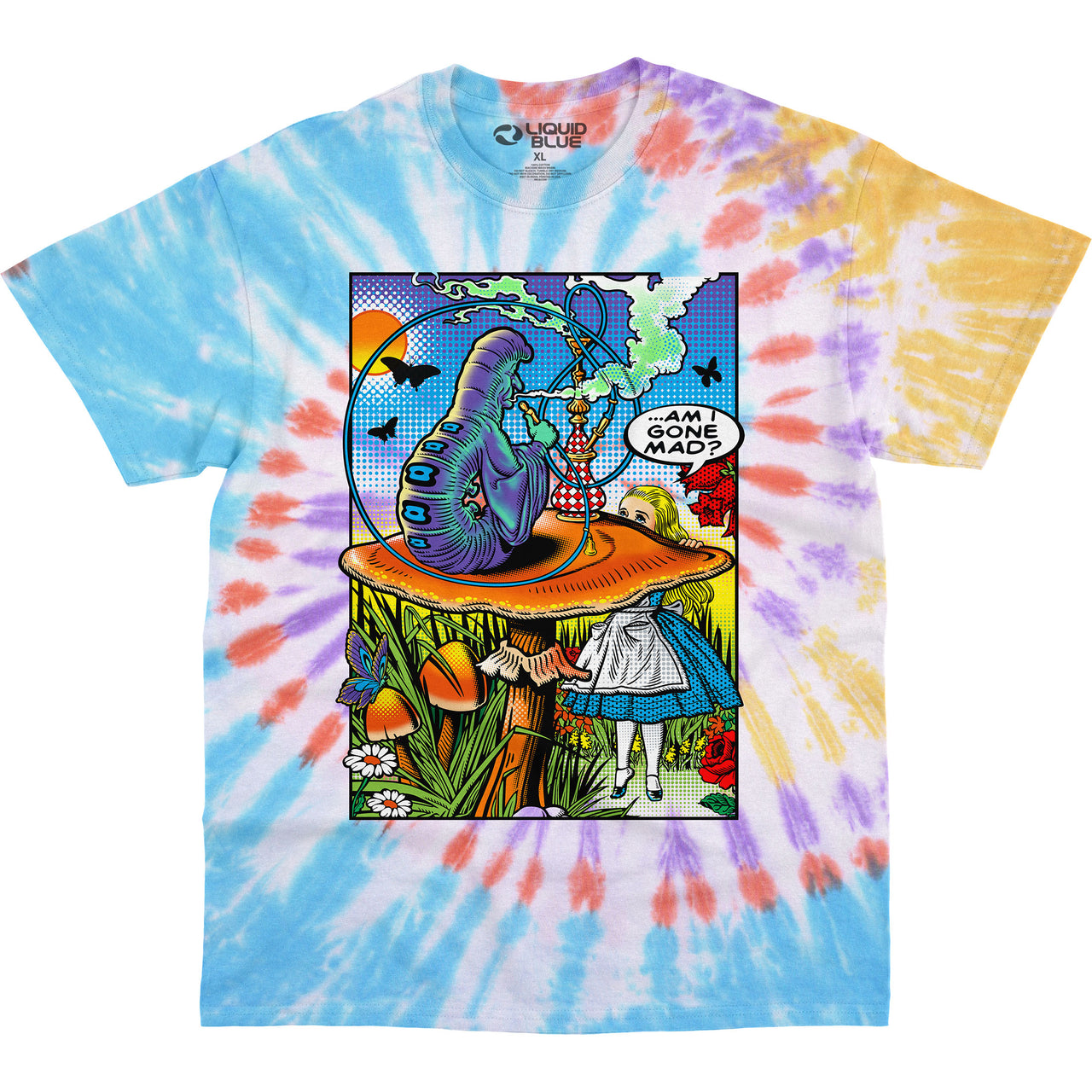 Alice Pop Art Tie-Dye T-Shirt