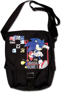 Thumbnail for SONIC HEDGEHOG - SONIC RUN AWAY MESSENGER BAG