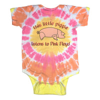 Thumbnail for This Lil' Piggy Tie-Dye Onesie