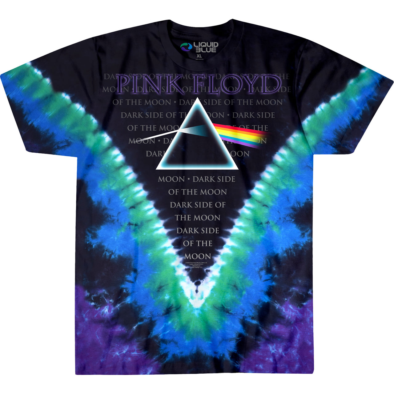 Dark Side Vdye Tie-Dye T-Shirt