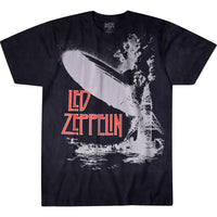 Thumbnail for Exploding Zeppelin Tie-Dye T-Shirt