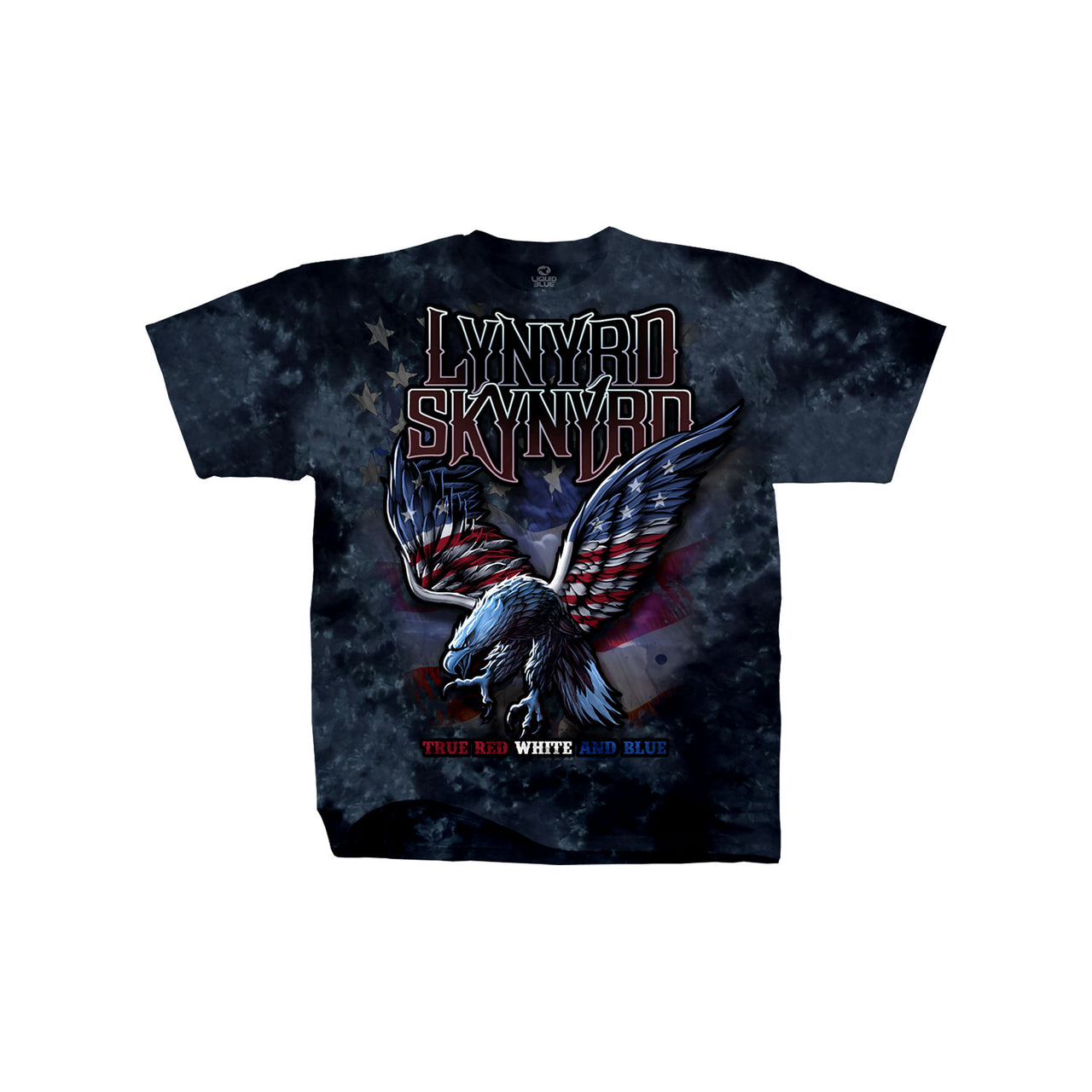 True Red, White & Blue Tie-Dye T-Shirt