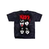 Thumbnail for KISS Faces Tie-Dye T-Shirt