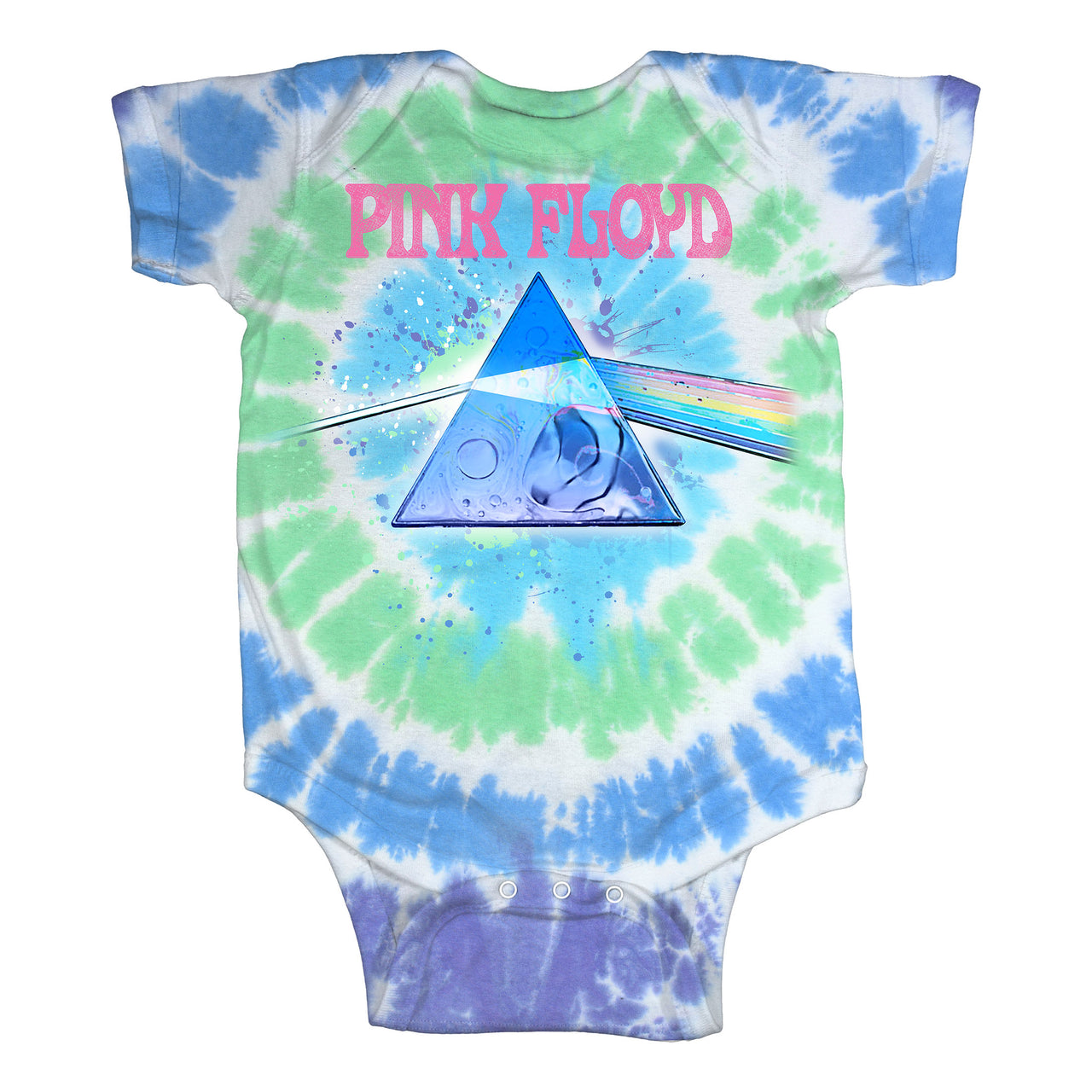 Dark Side Oil Paint Tie-Dye Onesie