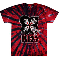 Thumbnail for KISS Burst Tie-Dye T-Shirt