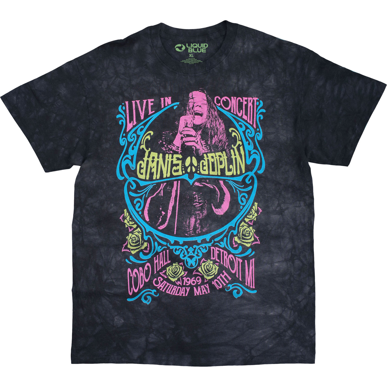Charlotte 69 Blacklight Tie-Dye T-Shirt