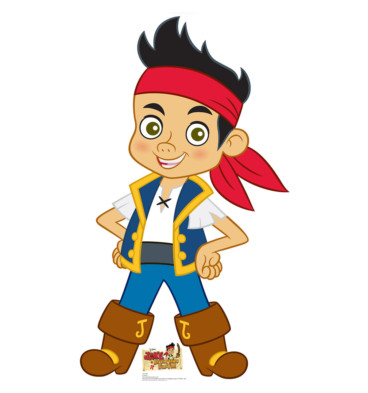 Jake - Jake and The Neverland Pirates - Cardboard Cutout