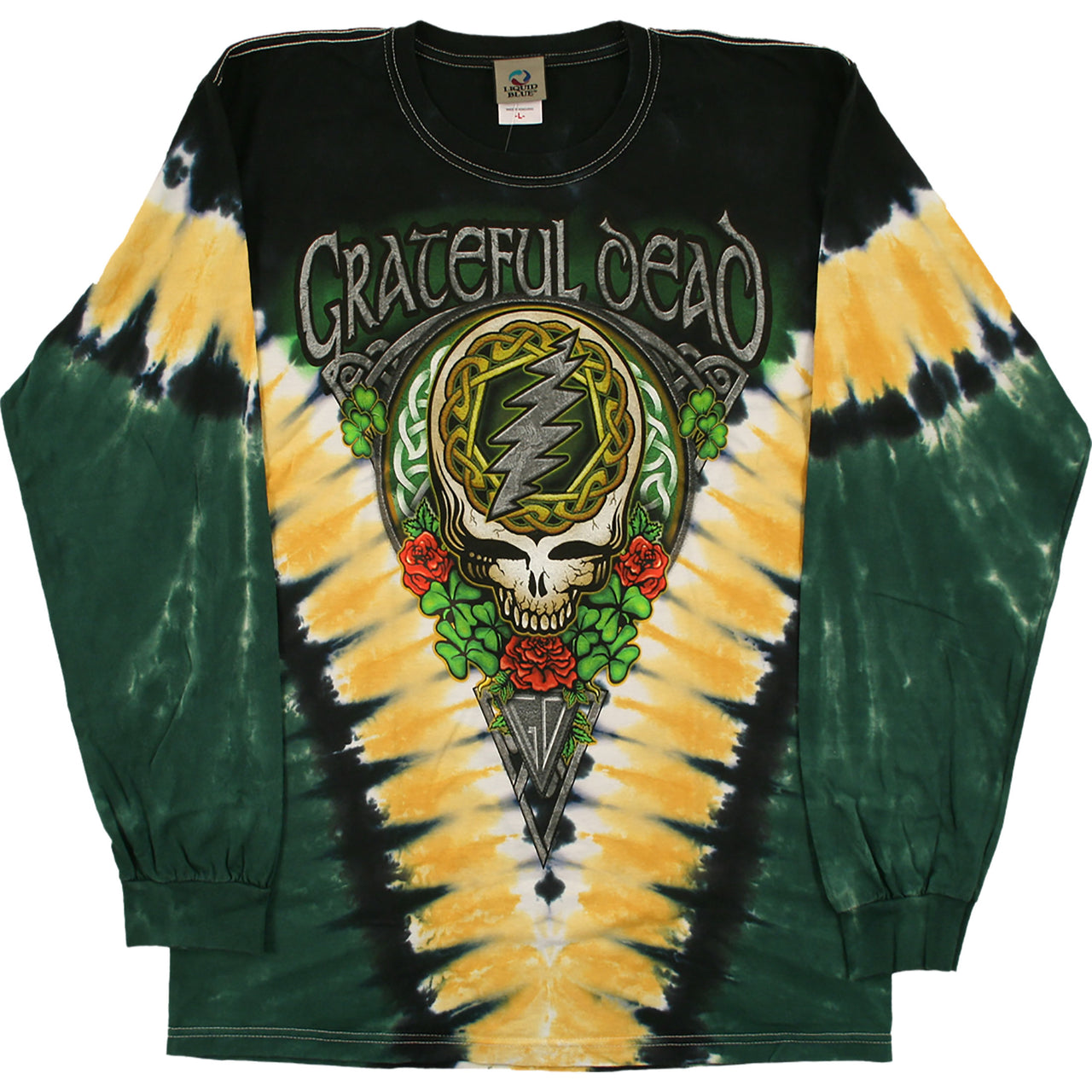 GD Shamrock V Tie-Dye Long Sleeve T-Shirt