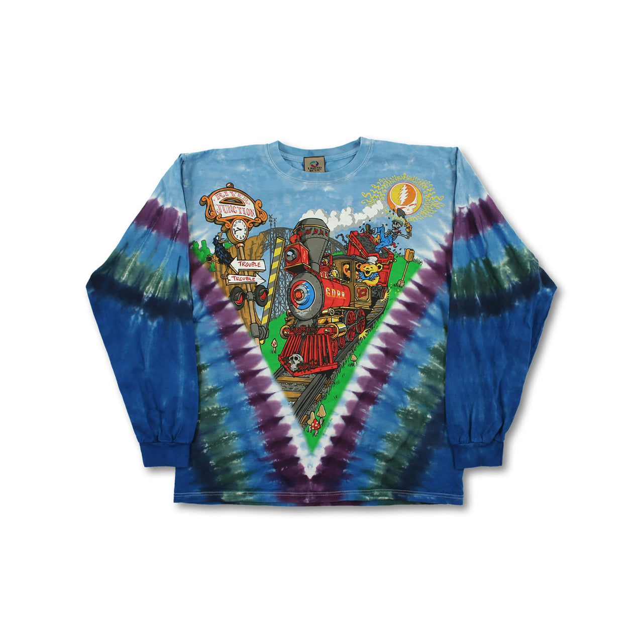 Casey Jones Tie-Dye Long Sleeve T-Shirt