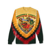 Thumbnail for Positive Vibrations Tie-Dye Long Sleeve T-Shirt