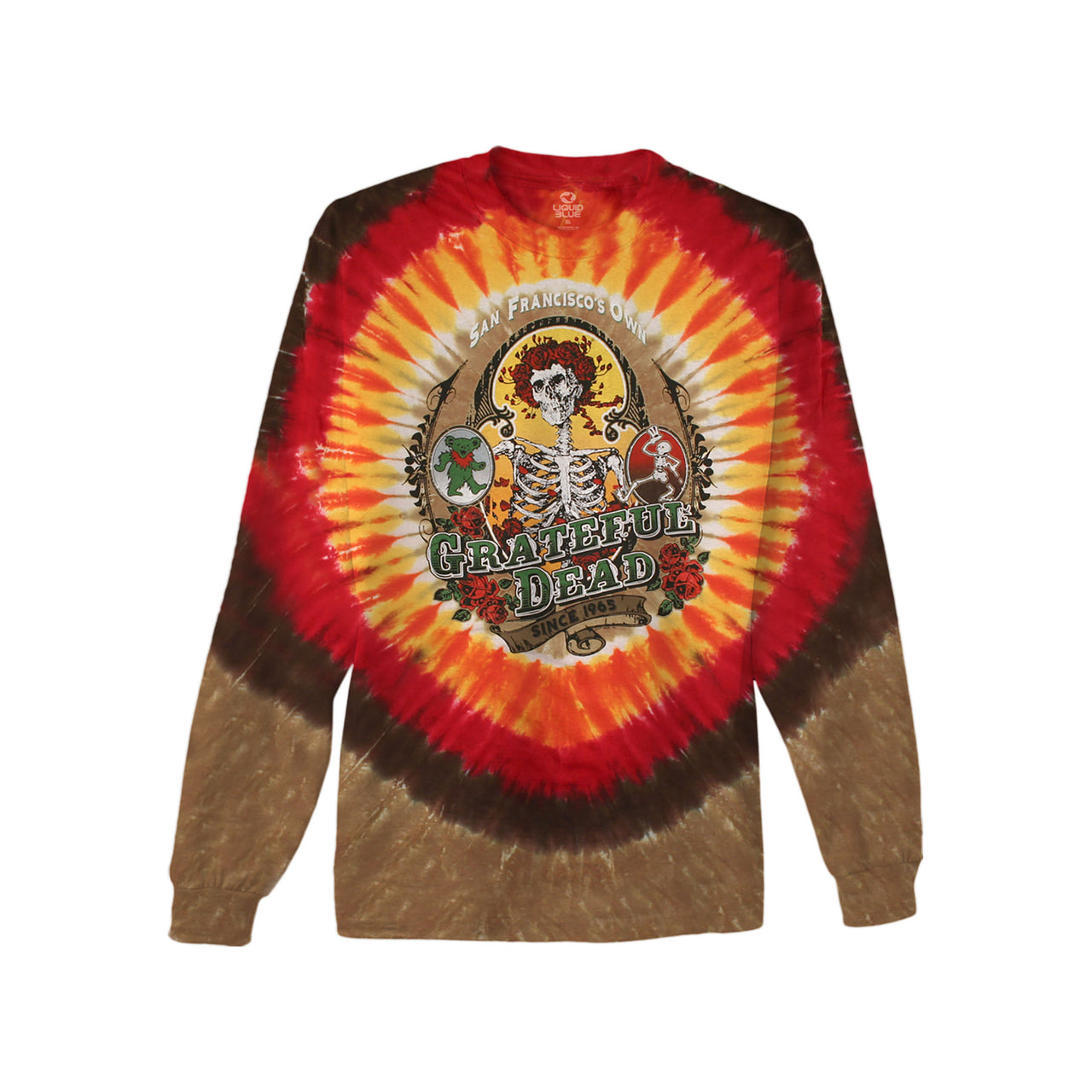 Bay Area Beloved Tie-Dye Long Sleeve T-Shirt