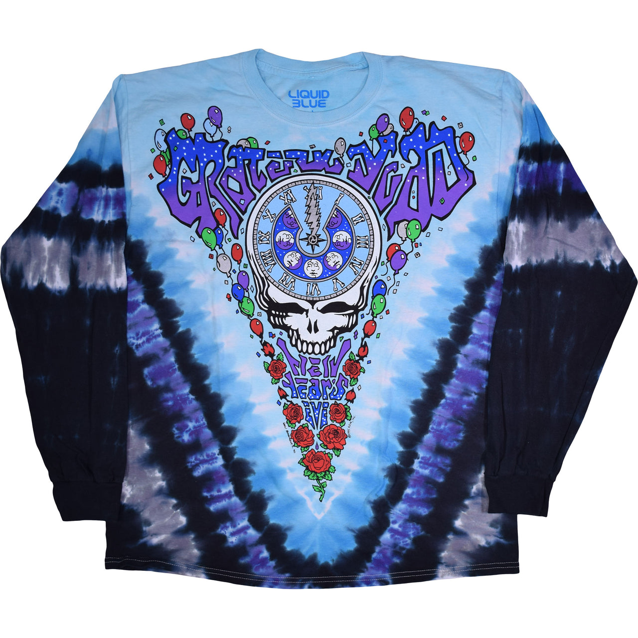 Midnight Hour Tie-Dye Long Sleeve T-Shirt