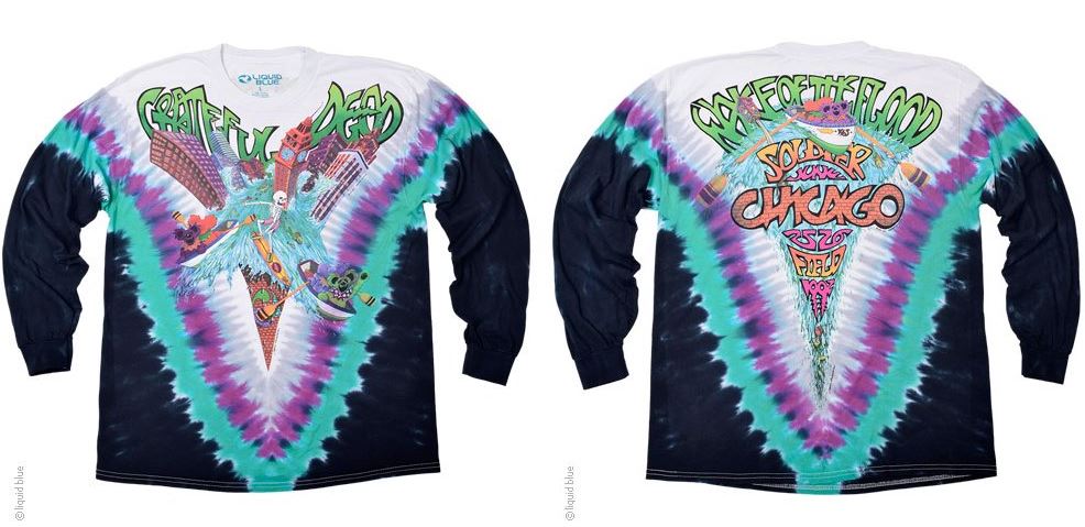 GRATEFUL DEAD - WAKE THE FLOOD LONGSLEEVE T-SHIRT
