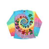 Thumbnail for Spiral Bears Tie-Dye Long Sleeve T-Shirt