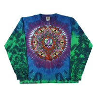 Thumbnail for Celtic Mandala Tie-Dye Long Sleeve T-Shirt