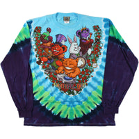 Thumbnail for Wonderland Jamband Tie-Dye Long Sleeve T-Shirt