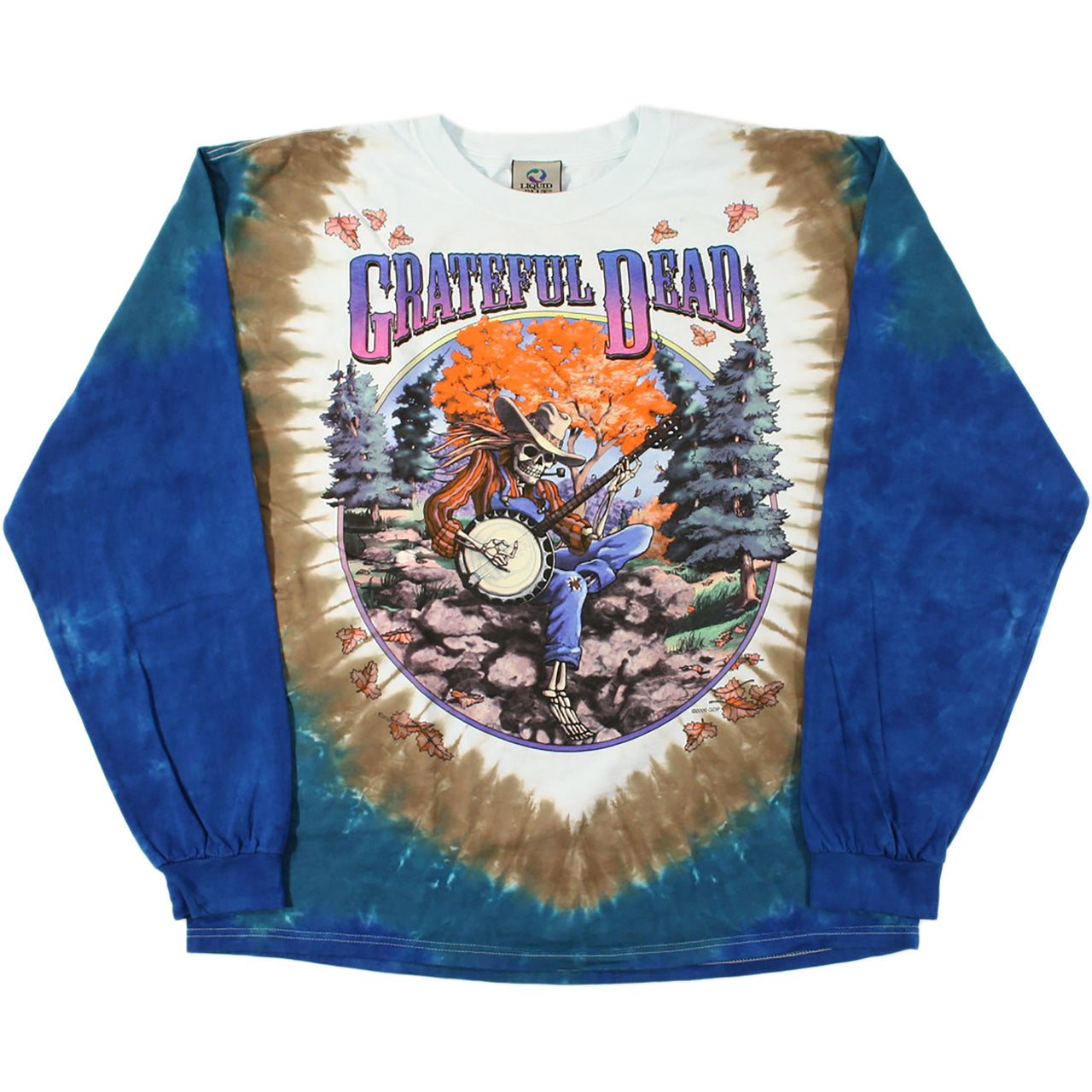 Banjo Tie-Dye Long Sleeve T-Shirt