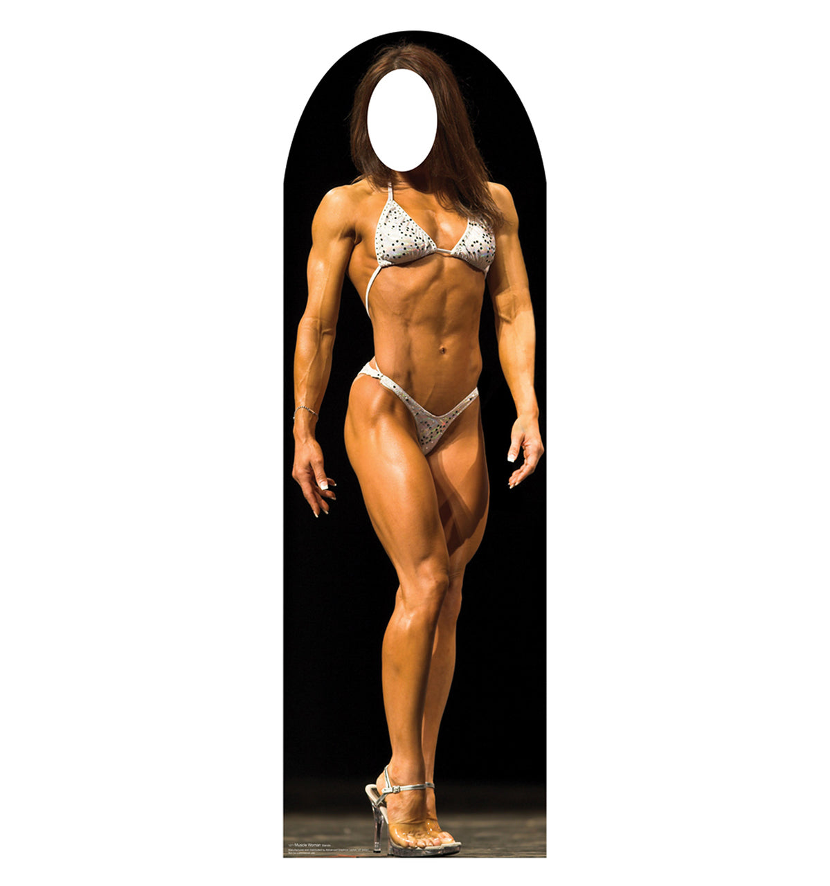 Muscle Woman Standin