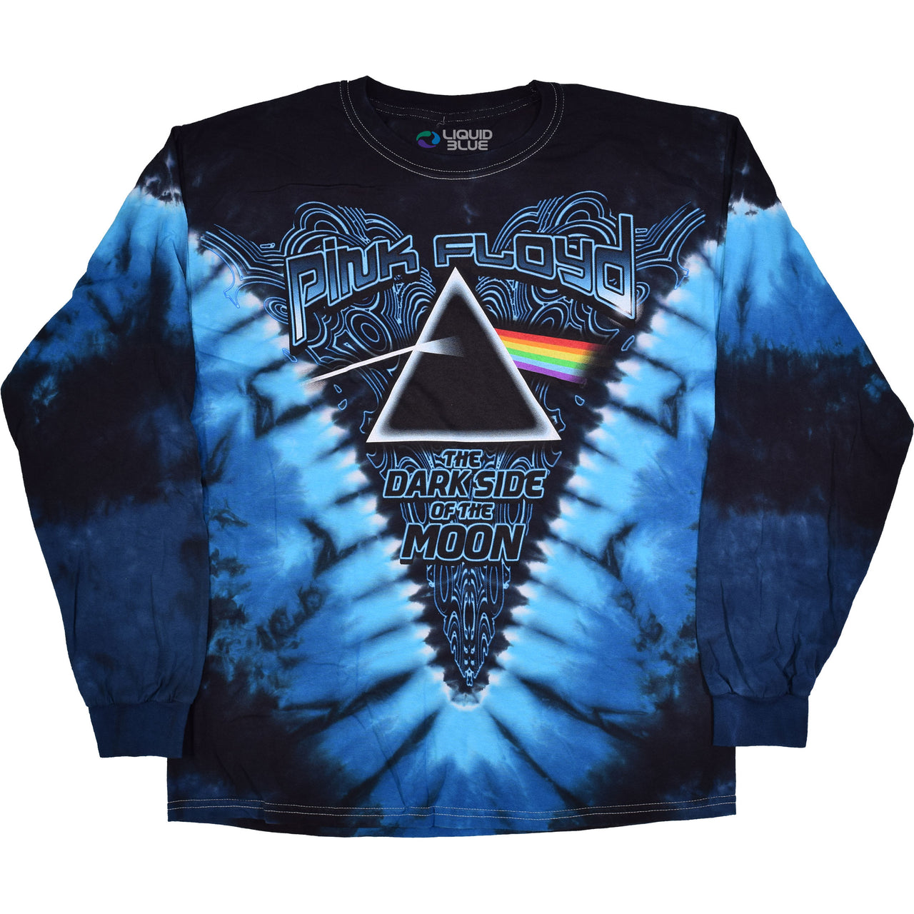 Dark Side Of The Moon Tie-Dye Long Sleeve T-Shirt