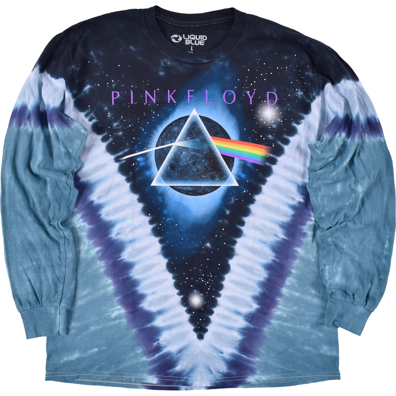 Pyramid V Tie-Dye Long Sleeve T-Shirt